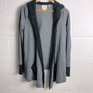 Anthropologie Vanessa Virginia open herringbone cardigan